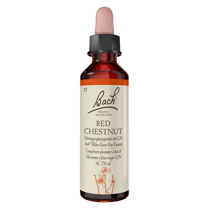 Original Bach №25 Червен кестен (Red Chestnut), 20 ml
