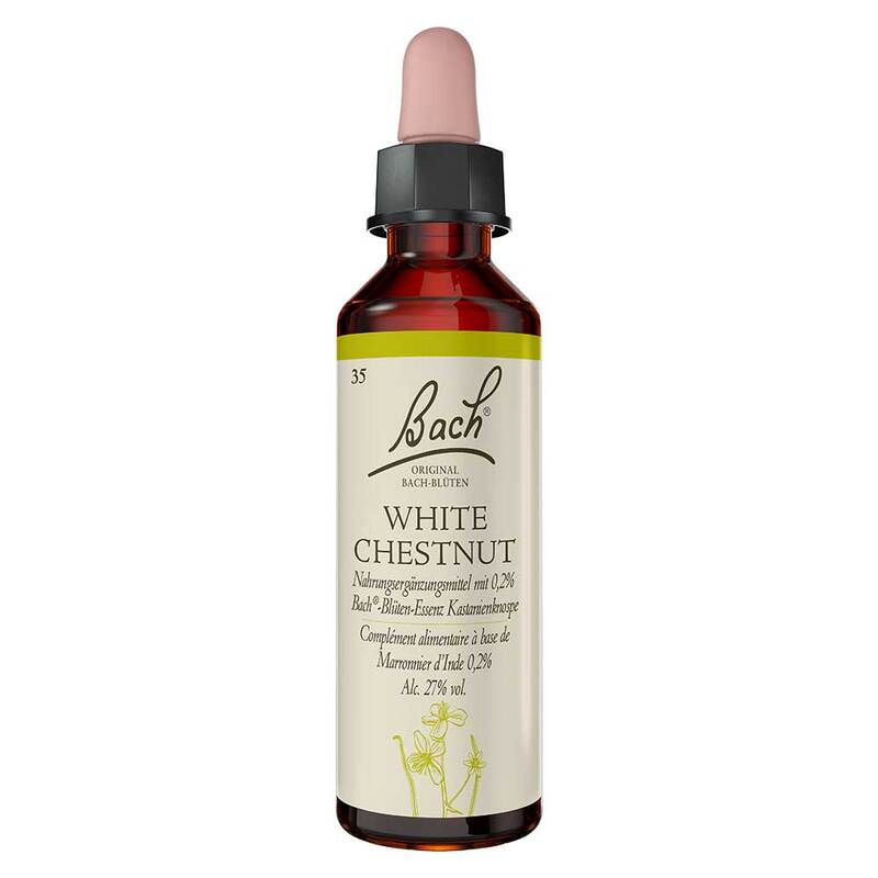 Original Bach №35 Бял кестен (White Chestnut), 20 ml