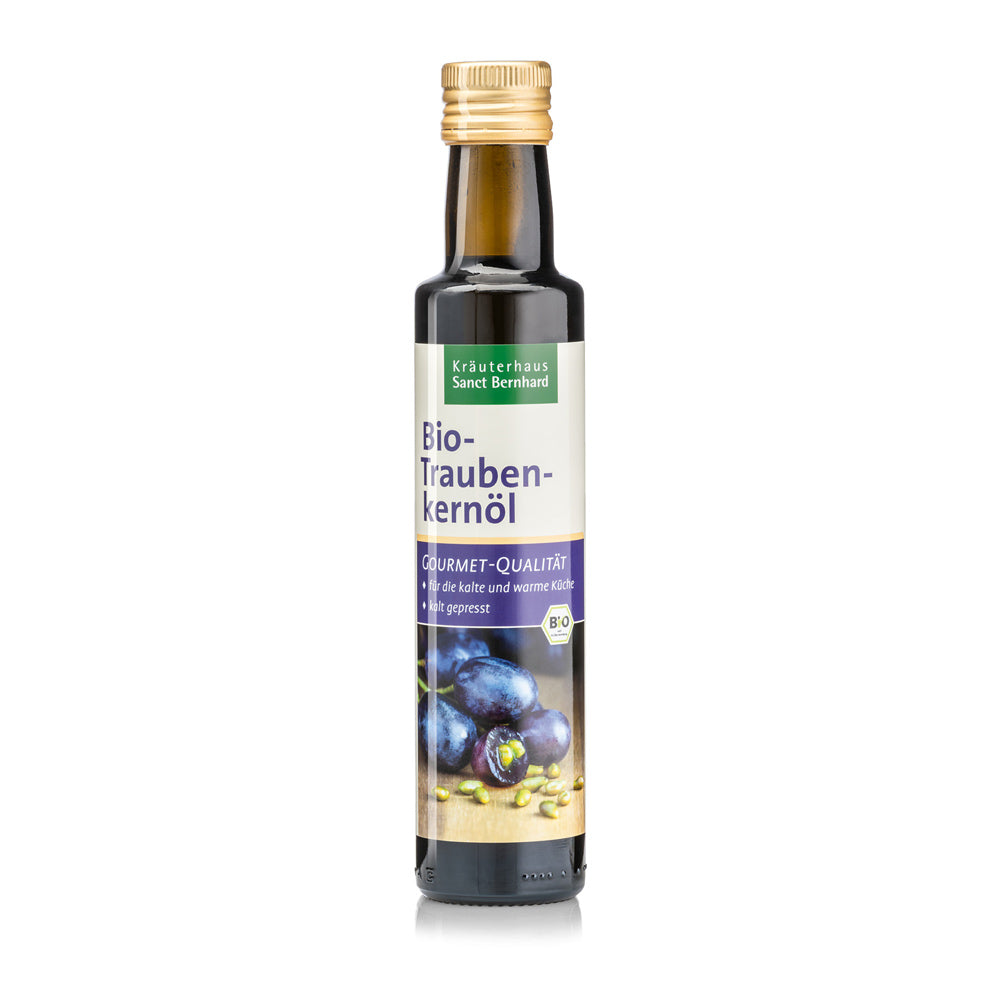 Sanct Bernhard Био студено пресовано масло от гроздови семки, 250 ml