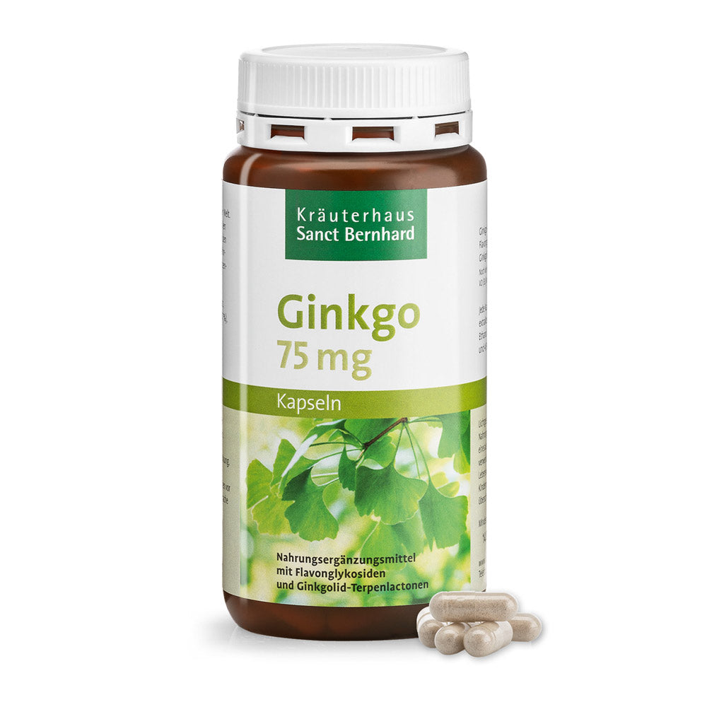 Sanct Bernhard Ginkgo 75 mg – гинко билоба, 240 капсули