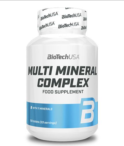 BioTechUSA Multi Mineral Complex – минерален комплекс, 100 таблетки