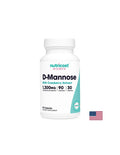 Nutricost D-маноза + червена боровинка, 90 капсули