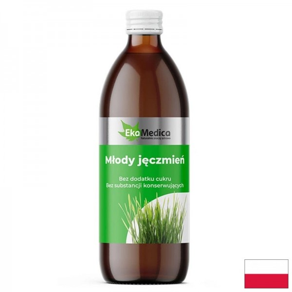 EkaMedica Сок от млад ечемик + каму-каму – 500 ml