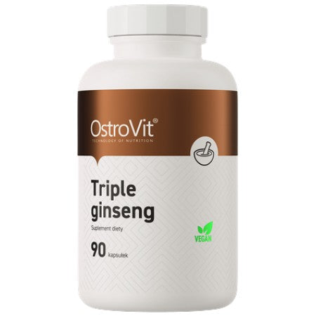 OstroVit Triple Ginseng — женшен комплекс, 90 капсули