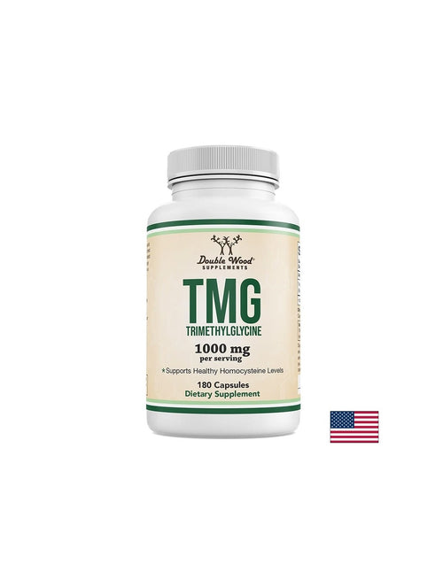 Double Wood TMG – триметилглицин 500 mg, 180 капсули